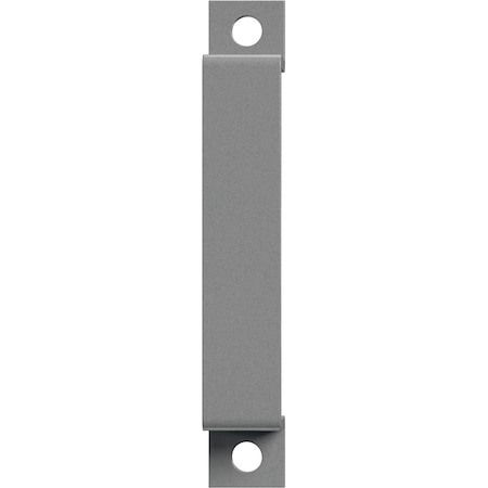Ekena Millwork Premium 7"L x 1 1/4"W Pull Handle for 1 3/4" Doors, Flint Gray GB6001PH407FG
